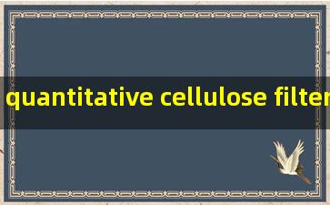 quantitative cellulose filter papers manufacturers
